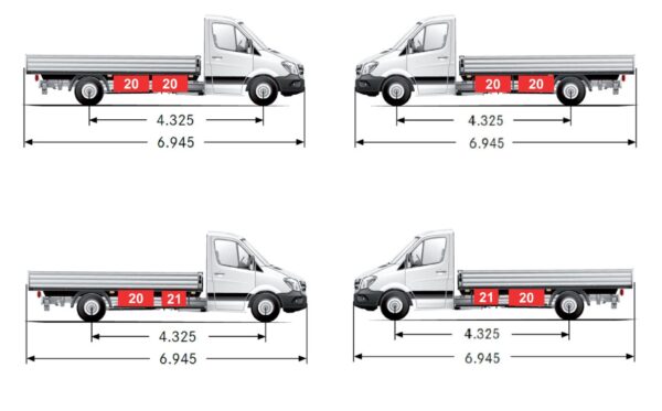 Staubox/Staukasten STB 020MB, passend für MB Sprinter 3,5t, Pritsche ab 2018 – Bild 5