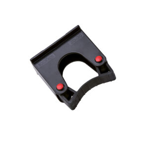 Toolflex Halter 20-30 mm in schwarz für Alu-Schiene oder Einzelmontage