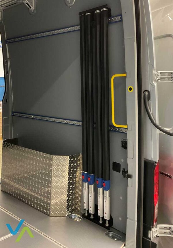 Radkastenverkleidung Aluminium-Riffelblech Mercedes Sprinter Hinterradantrieb, Einzelbereifung – Bild 4