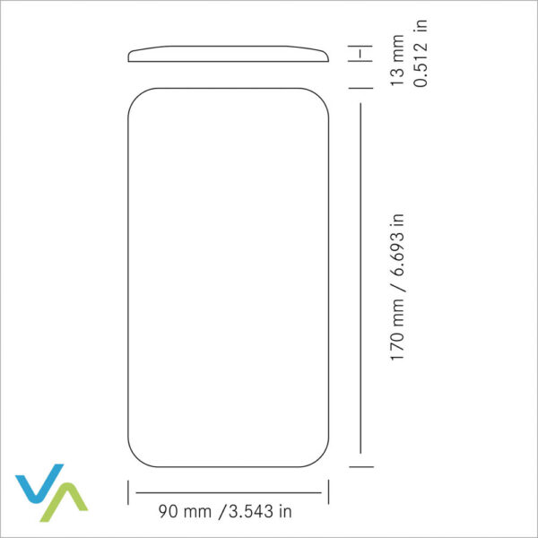 Aufbauleuchte F-28, coolwhite, TouchSensor – Bild 3