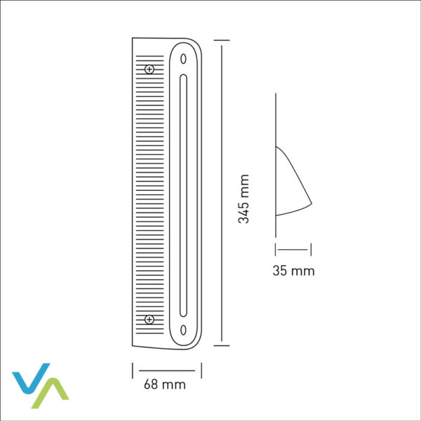 Aufbau-/Umfeldleuchte anthrazit F-25S coolwhite – Bild 4