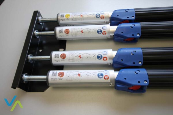 Set Sperrstangenhalterung (2 Stück); RAL 7016 – Bild 2