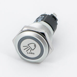 Drucktaster beleuchtet inkl. Piktogramm Umfeldbeleuchtung links